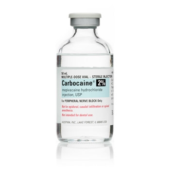 Carbocaine™ Mepivacaine HCl 2%, 20 mg / mL Paren .. .  .  